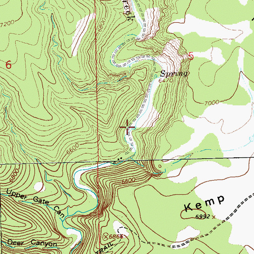 Topographic Map of Stoval Lake, NM
