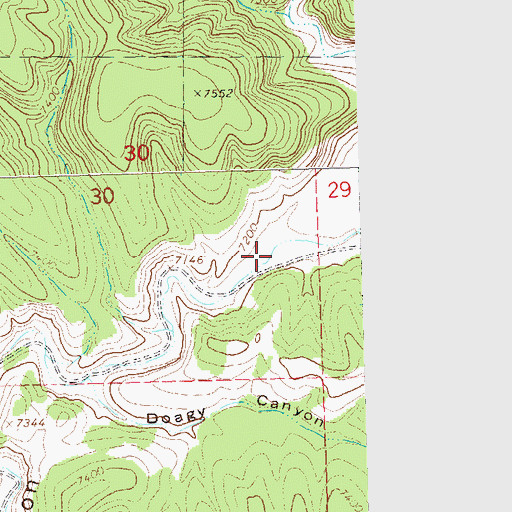 Topographic Map of Sand Tank, NM
