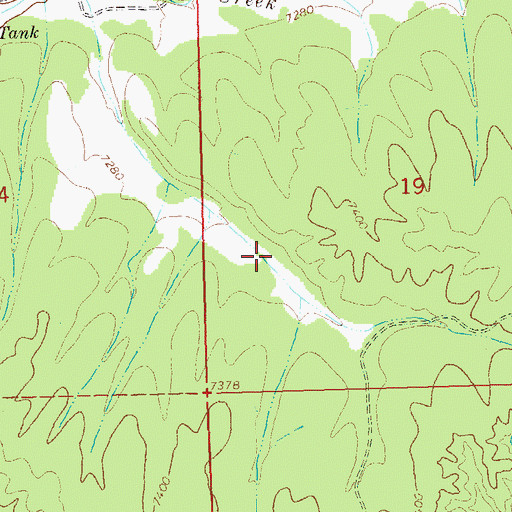 Topographic Map of Pit Tank, NM