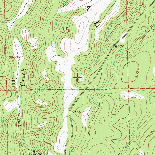 Topographic Map of Smith Mountain Tank, NM