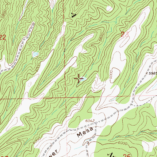 Topographic Map of Boiling Tank, NM
