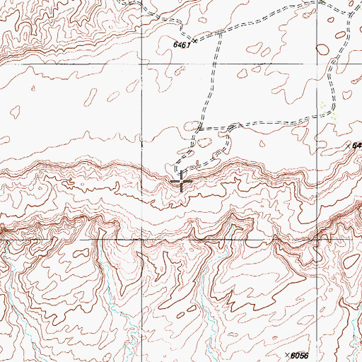 Topographic Map of Awatovi Spring, AZ