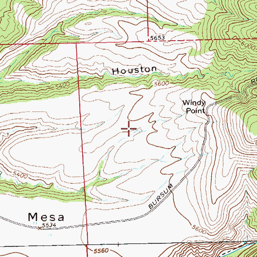 Topographic Map of Northwest Tank, NM