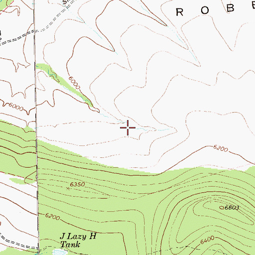 Topographic Map of Powerline Tank, NM
