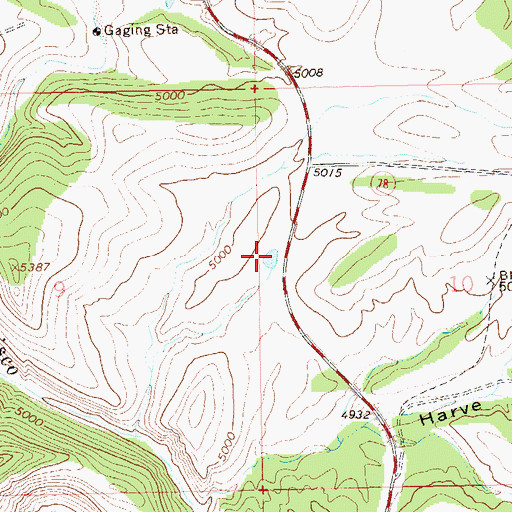 Topographic Map of Graham Tank, NM