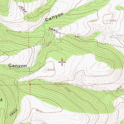 Topographic Map of Hudson Holding Pasture, NM