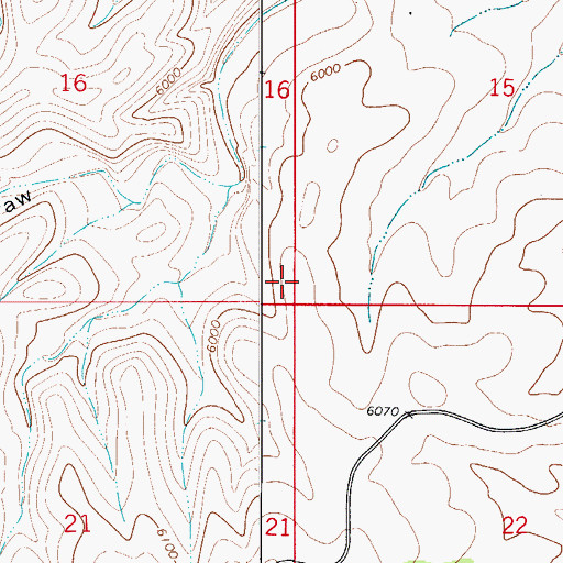 Topographic Map of Bowman Water Storage Tank, NM