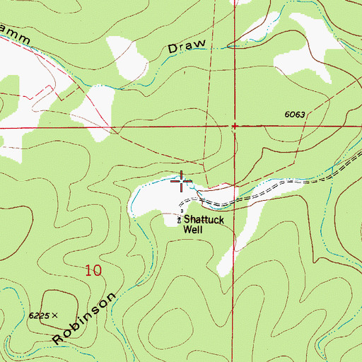 Topographic Map of Helper Tank, NM