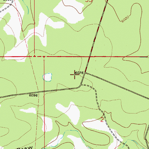 Topographic Map of Game Department Cabin, NM