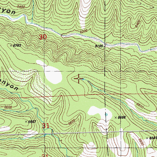 Topographic Map of Shingle Tank, NM