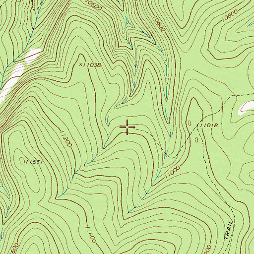 Topographic Map of Bunker Hill Mine, NM