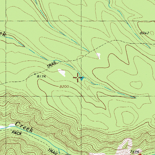 Topographic Map of Maverick Tank, NM