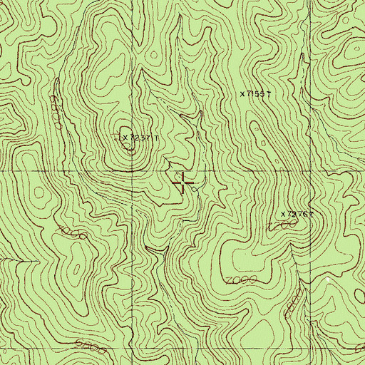 Topographic Map of LC Dam, NM