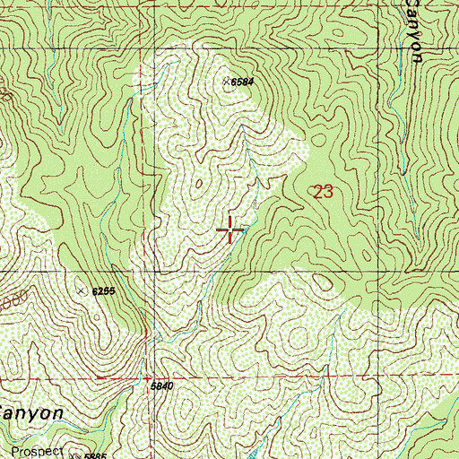 Topographic Map of Bald Knoll Tank, NM