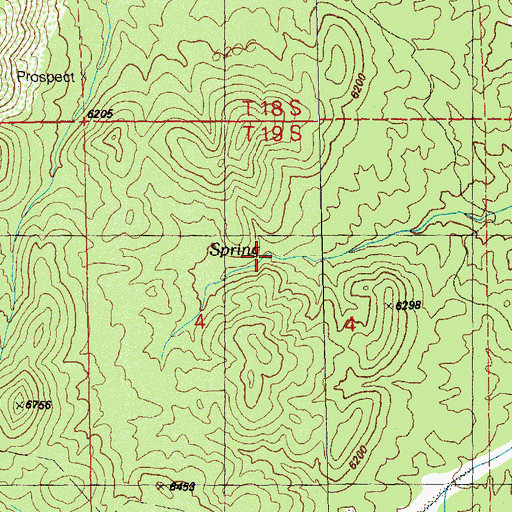 Topographic Map of Sherman Tank, NM
