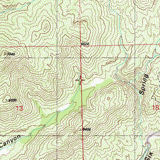 Topographic Map of Kelly Corral, NM