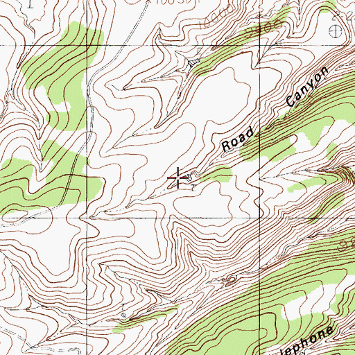 Topographic Map of Sabino Tank, NM