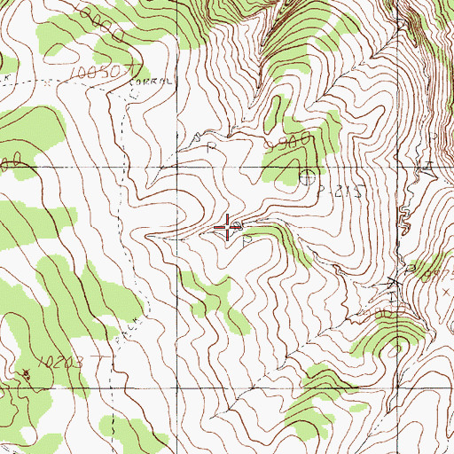 Topographic Map of Sheep Tank, NM