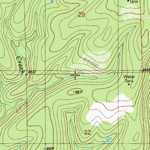 Topographic Map of Rally Tank, NM