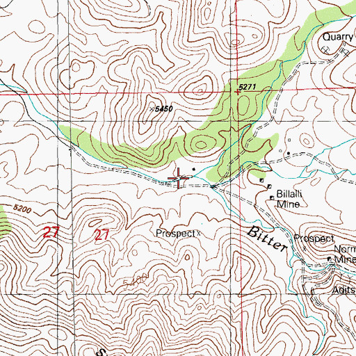 Topographic Map of Chapman Place Windmill, NM