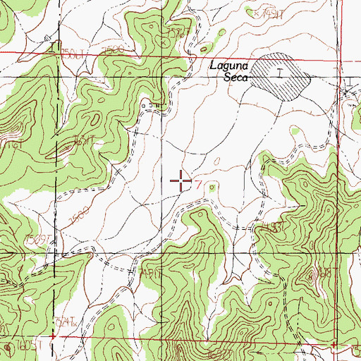 Topographic Map of Rodent Tank, NM