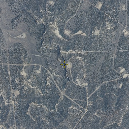 Aerial/Satellite Image of Coyote Spring, NM