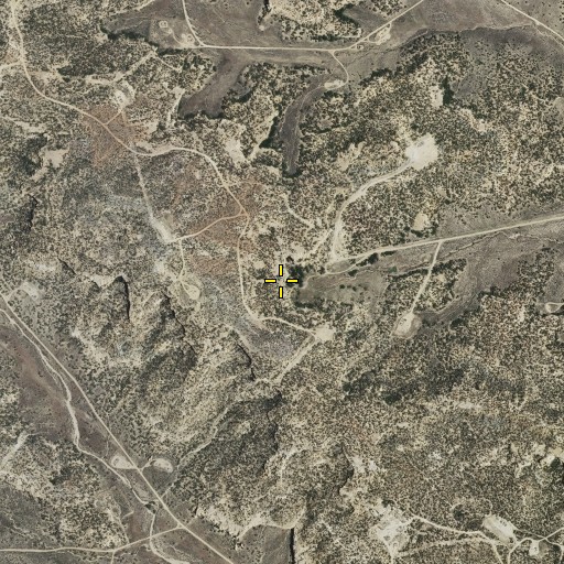 Aerial/Satellite Image of Sanchez Spring, NM