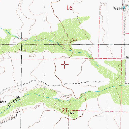 Topographic Map of Scholler Spring, NM