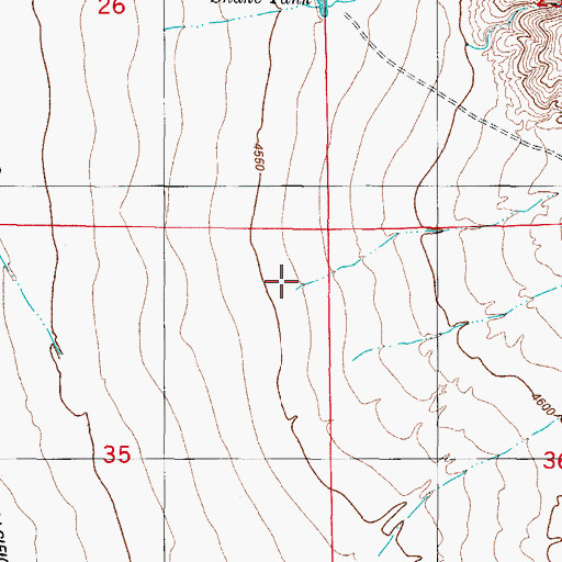 Topographic Map of Coyote Canyon, NM