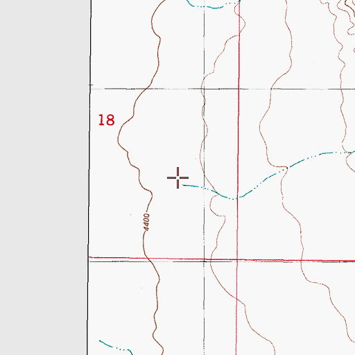 Topographic Map of New Well Draw, NM