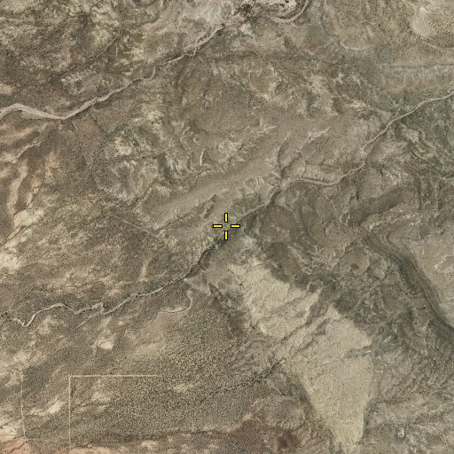 Aerial/Satellite Image of Gutierrez Spring, NM