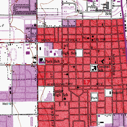 Topographic Map of Blue Quail Center, NM