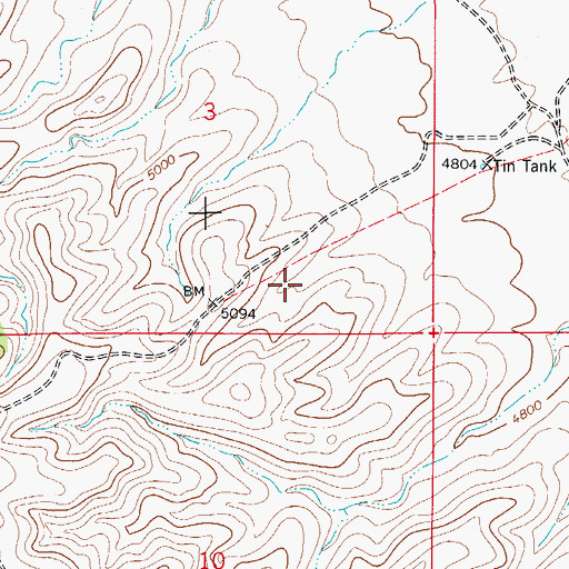 Topographic Map of Howell Tank (historical), NM