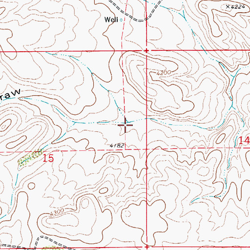 Topographic Map of Buck Tank (historical), NM