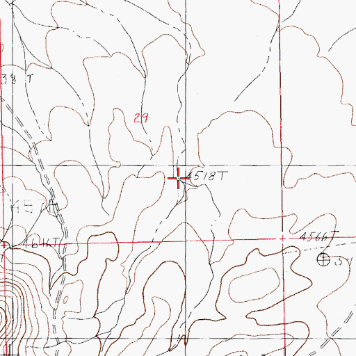 Topographic Map of Black Canyon, NM