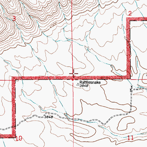 Topographic Map of Lowe Tank, NM