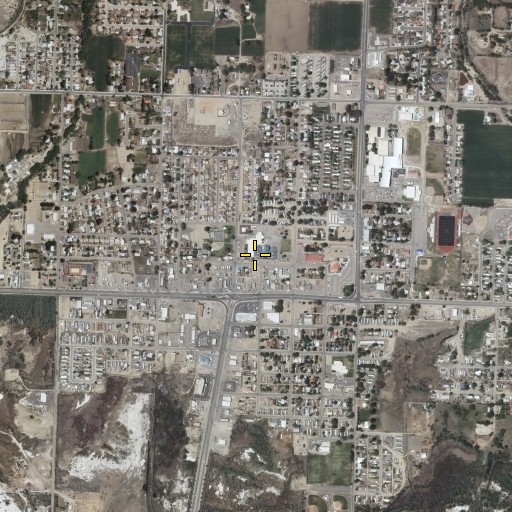 Aerial/Satellite Image of Blanco Elementary School, NM