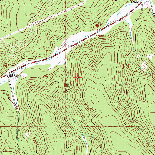 Topographic Map of Community United Methodist Church, NM