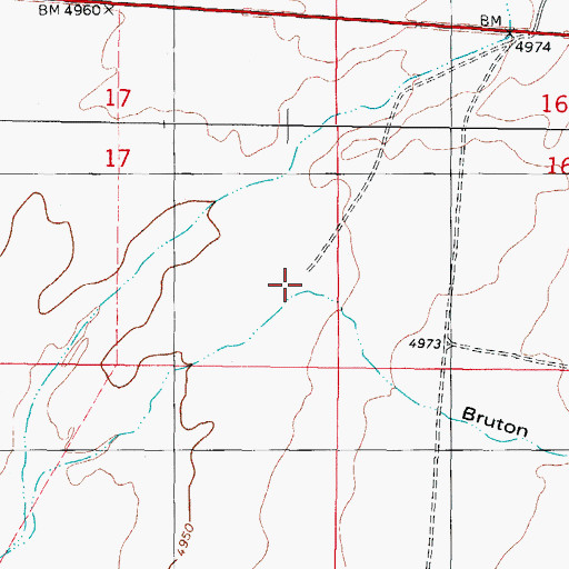 Topographic Map of Leo Windmill, NM
