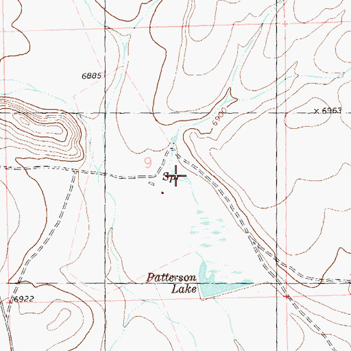 Topographic Map of Sotolee Spring, NM
