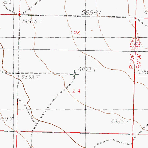 Topographic Map of A Strozzi Ranch, NM