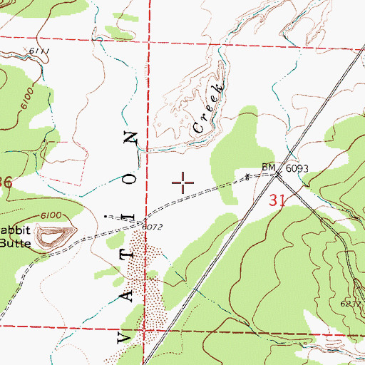 Topographic Map of Acoma Valley, NM