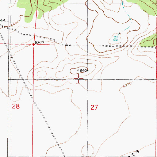 Topographic Map of Atkinson Flats, NM