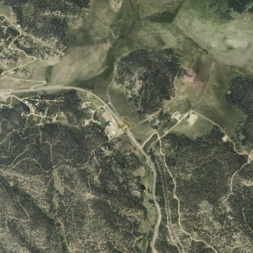 Aerial/Satellite Image of Bobcat Pass, NM