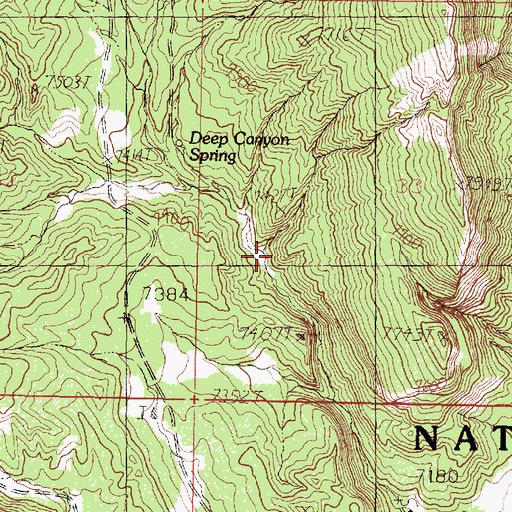 Topographic Map of Chupadera Spring, NM