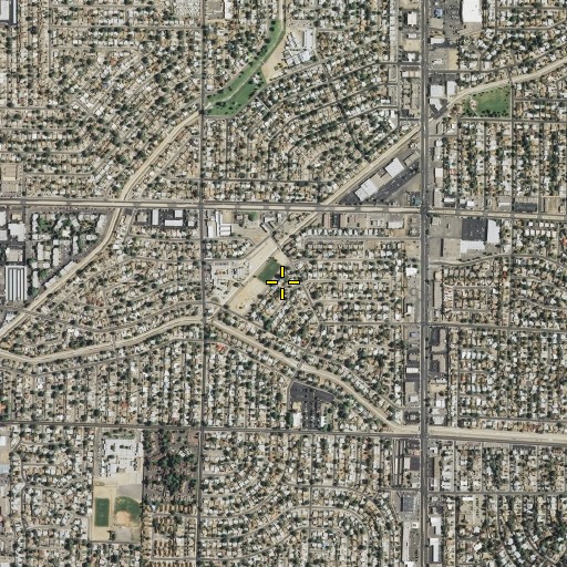 Aerial/Satellite Image of Collet Park Elementary School, NM