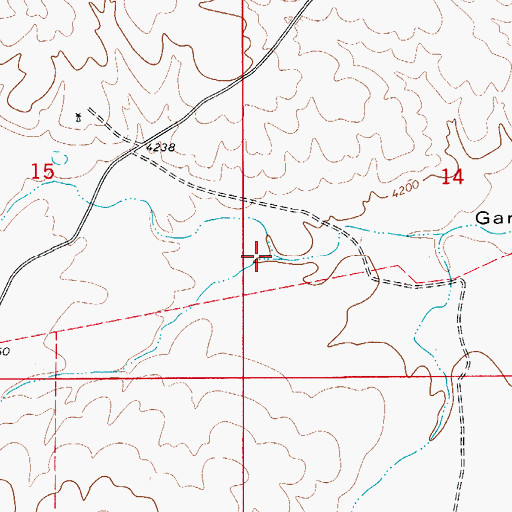 Topographic Map of Collier Tank Draw, NM