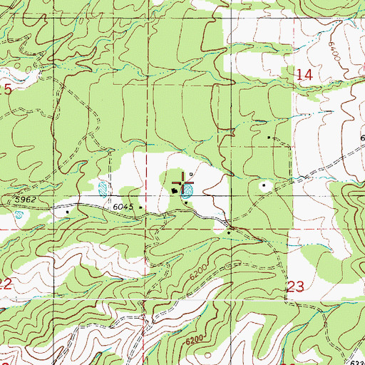 Topographic Map of Coronado Lodge, NM