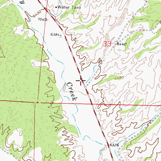 Topographic Map of Edwards Draw, NM