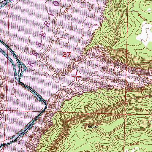Topographic Map of Eul Canyon, NM